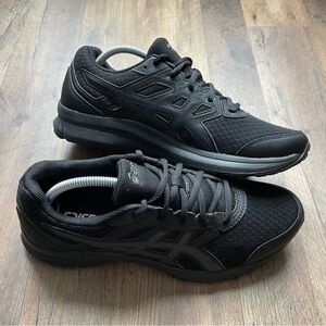 ASICS Men's Black Athletic Shoes